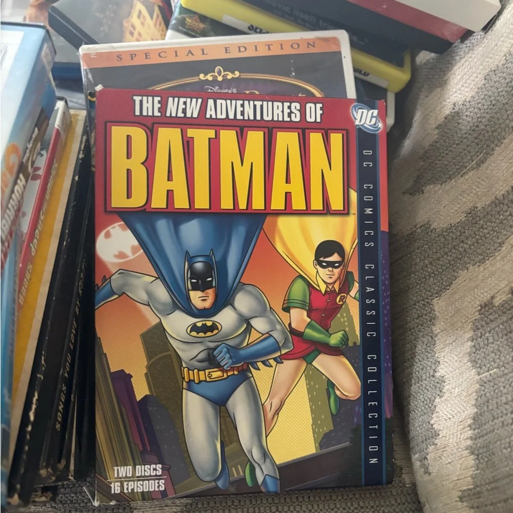 The New Adventures of Batman DVD - Red, Yellow, Blue